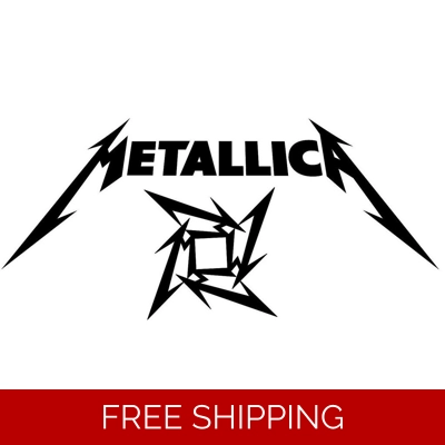 Metallica Metal Band Music Die Cut Vinyl Decal sticker Metallica Metal Band Music Die Cut Vinyl Decal sticker